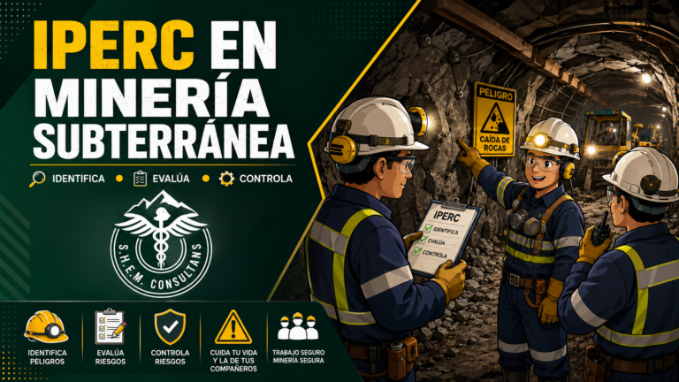 IPERC MINERO ENFOCADO EN MINERIA SUBTERRANEA